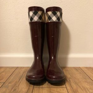Burberry Rain Boots